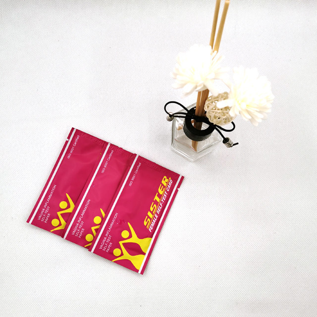 Vagina Gezondheid Zelftestkaart 11*6*0.5mm Grootte Spot Goods Zuster pH Teststrips