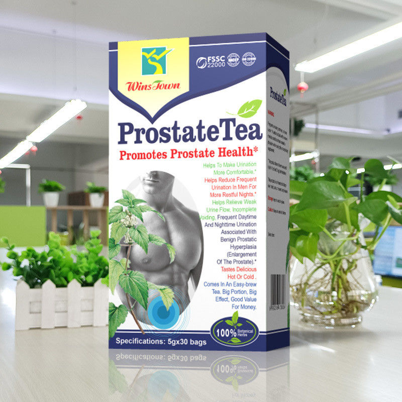 Prostaat thee voor mannen 100% kruidengeneesmiddelen Gezonde thee Temperatuur opslagmethode Monsters