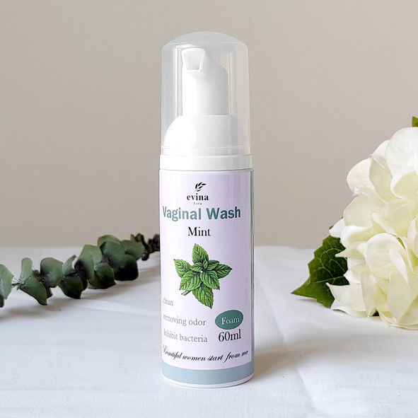 Biologische kruiden Intimate Yoni Natural Clean Vaginal Foam Vrouwelijk wassen 60 ml voor de markt